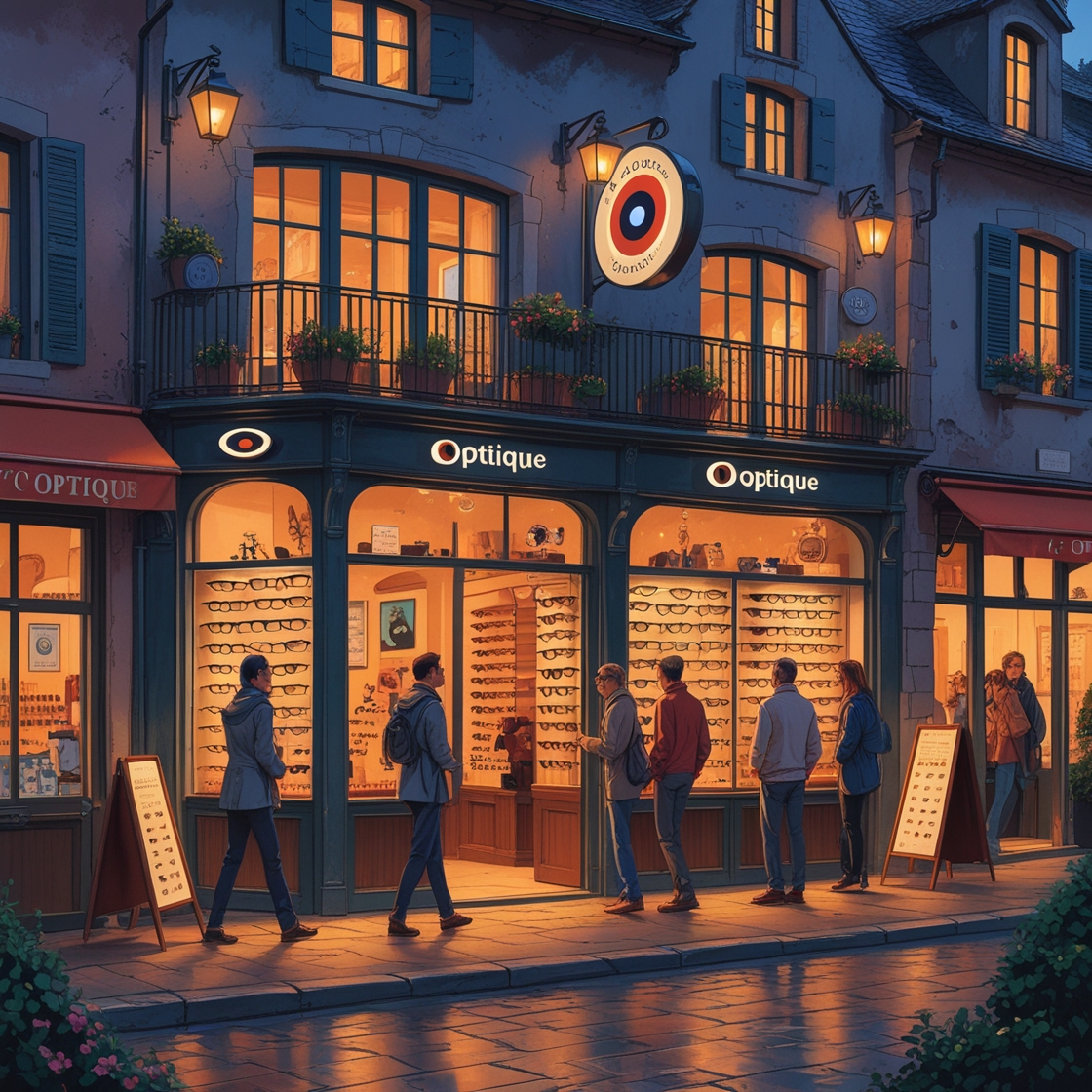illustration l'optique