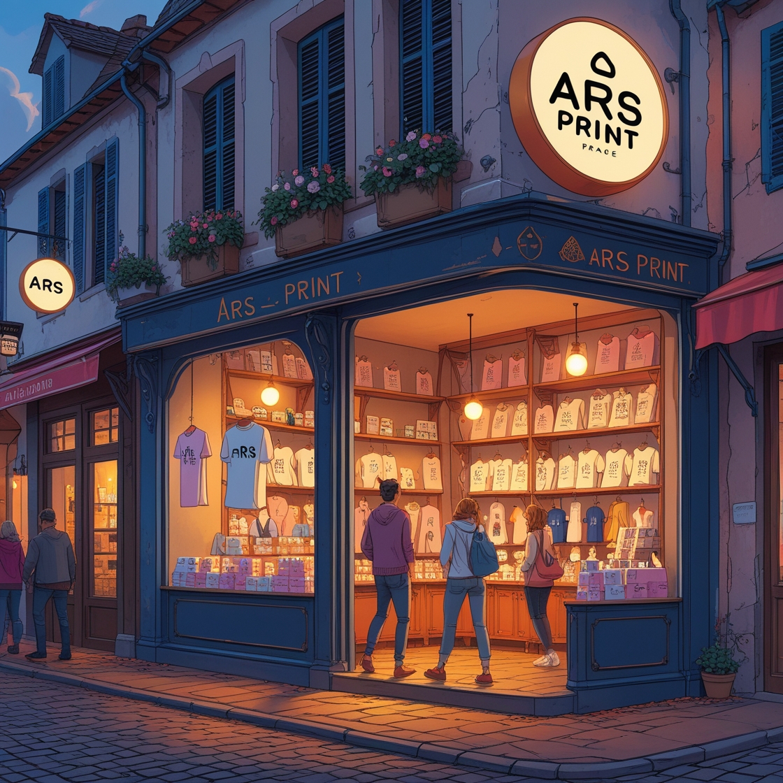 illustration ARS print