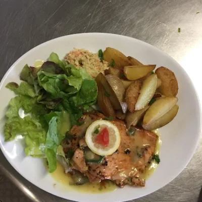 patates avec saumon cuit