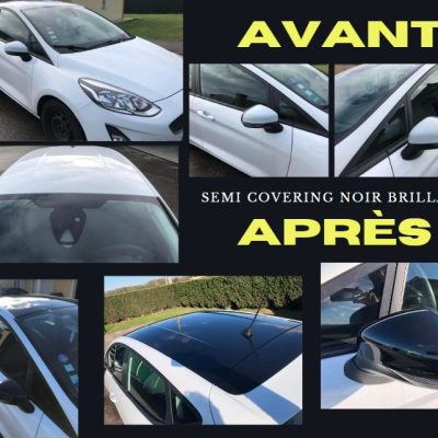 Avant / après covering de voiture