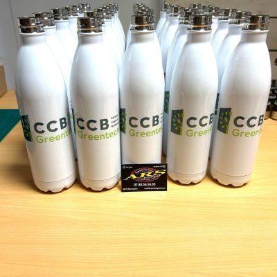Personnalisation bouteilles en aluminium