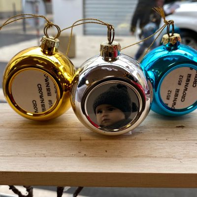 boules de Noël personnalisés