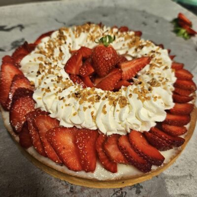 tarte aux fraises