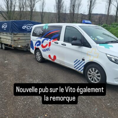 vito avec remorque floquer ECF