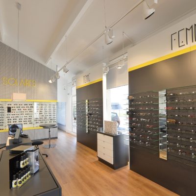 photo de l'intérieur de l'optique