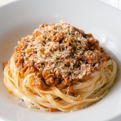 pâtes bolognaise