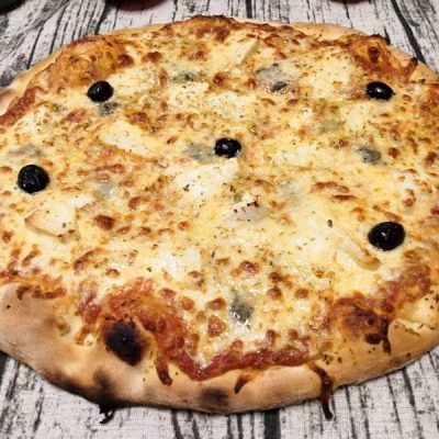 pizza au fromage