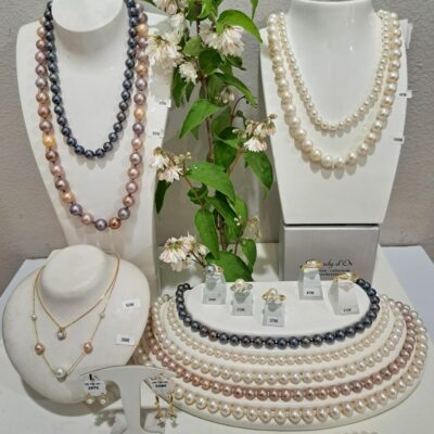Colliers de perles femme