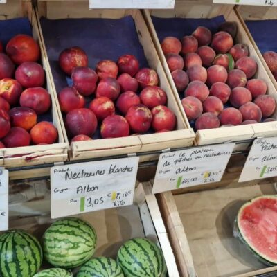 présentoir à fruits