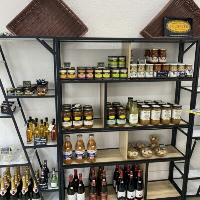 étagère épicerie, poissonnerie david