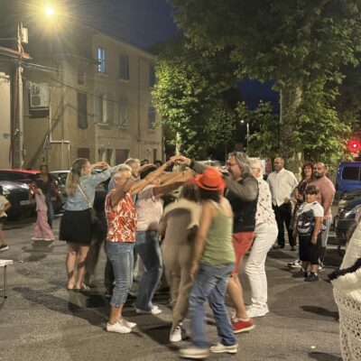 danse à l'extérieur soirée dansante
